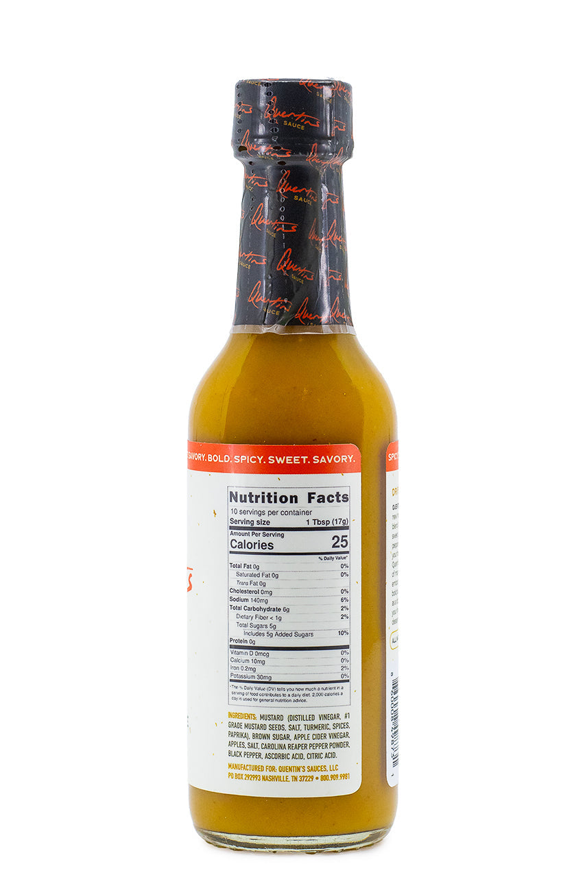 White Hot Mustard Sauce | Quentin's Sauce